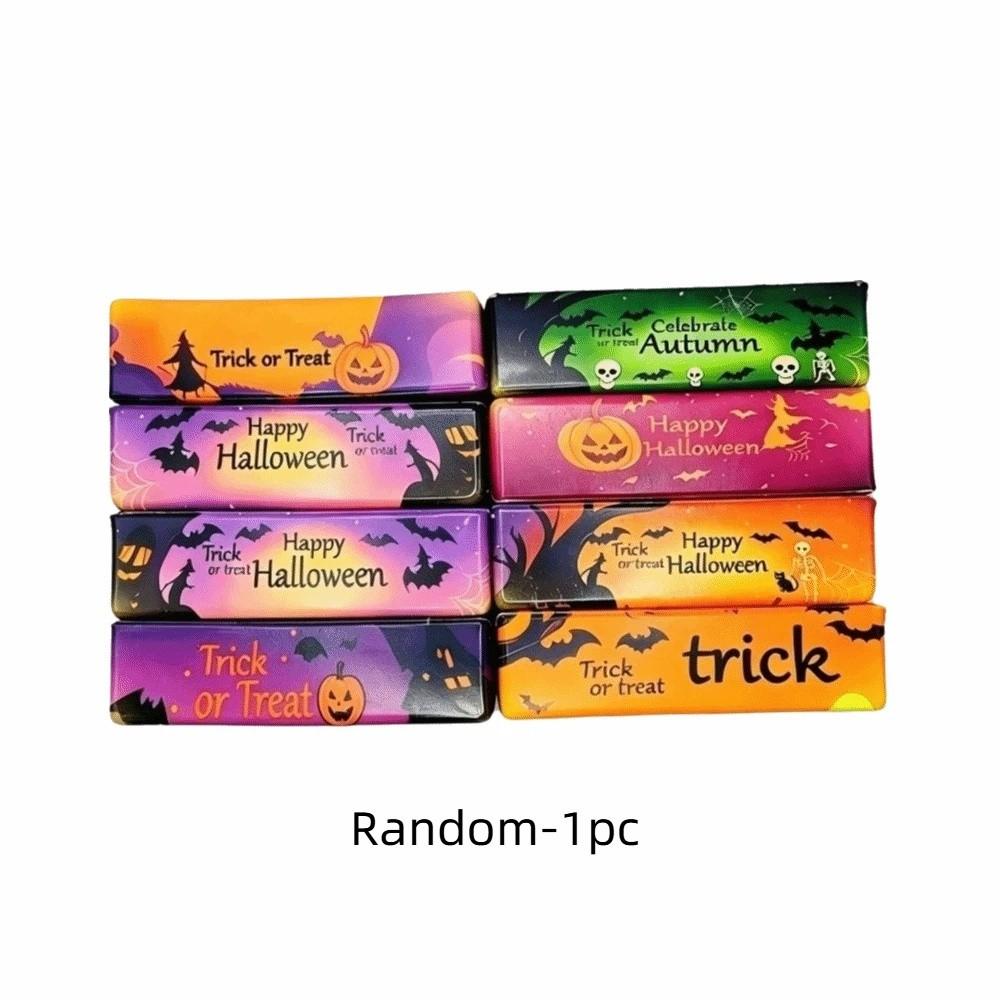 Jucării noi de Halloween cu brânză și unt de stoarcere, Jucărie senzorială Fidget cu fantomă și dovleac, Jucărie de decompresie cu revenire lentă pentru copii orange