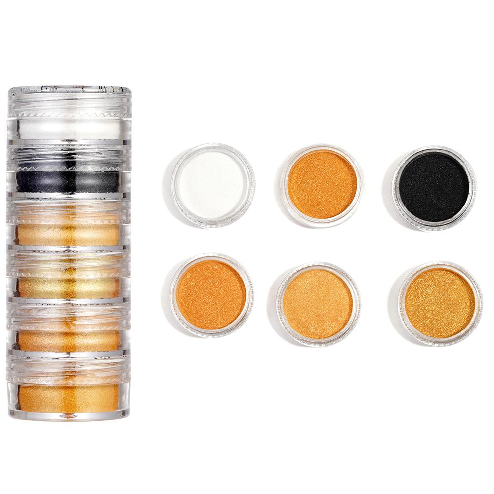 6Colors/Set Pearl Powder Pigment Resin Mold Colorant Dye Pearlescent Epoxy Resin Pigment for DIY Epoxy Resin Crafts Supplies