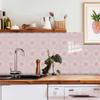 10 Pezzi Adesivi Piastrelle Mandala Boho - Decalcomanie Murali in PVC Lucido Cristallo - Murale Autoadesivo Impermeabile per Pavimento Cucina Bagno Decorazione Casa