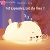 Baa Baa Sheep Night Light - Sleep Companion & Eye-Friendly Dimmable LED Silicone Lamp for Kids' Rooms