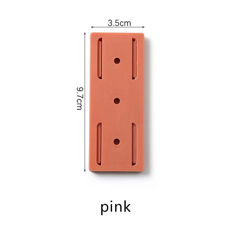 Multifunctional Power Strip Holder No-Drill Socket Router Storage Rack Home Wall Mount