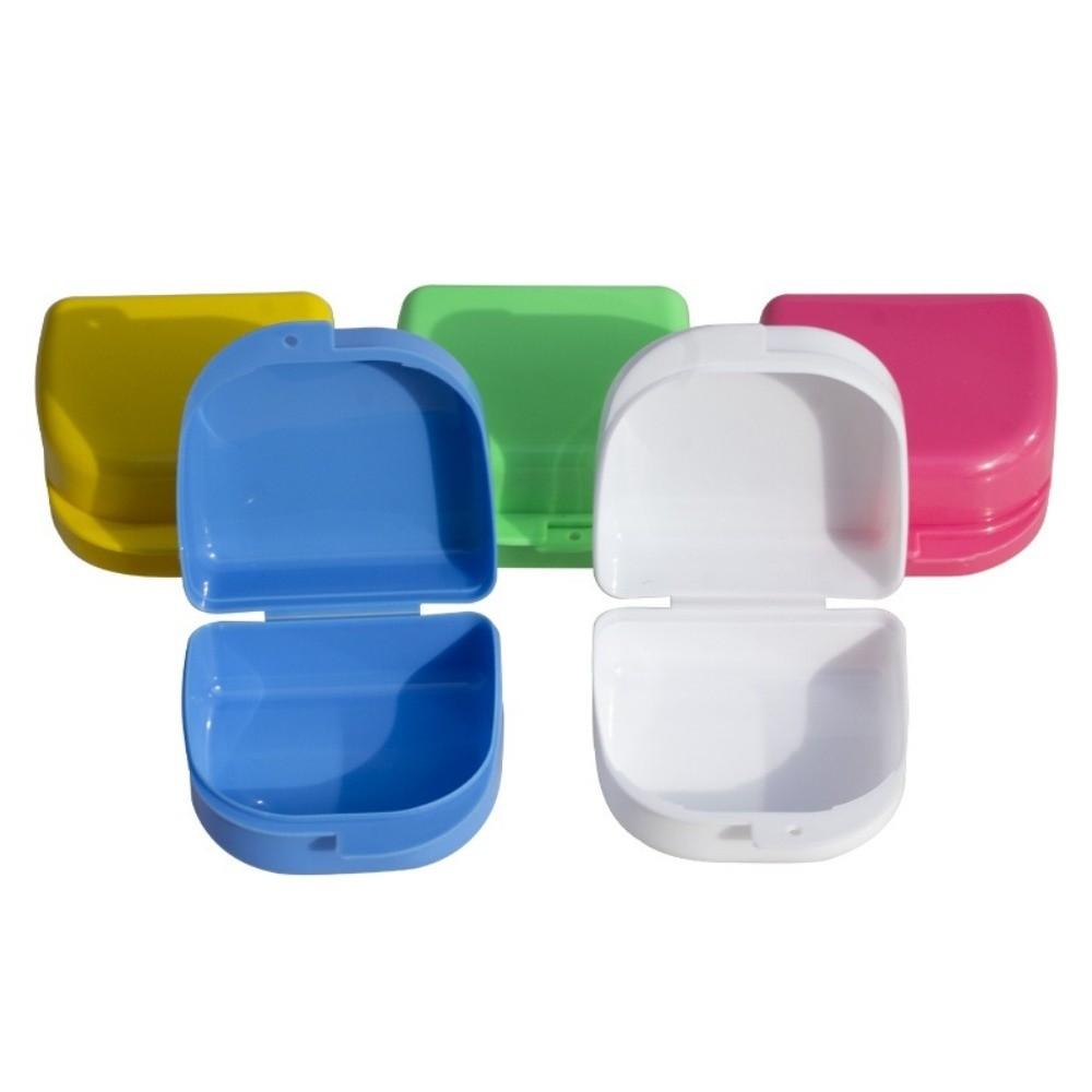 Travel Dental Retainer Case Ventilated Lid Orthodontic Retainer Case Home Storage