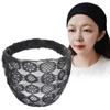 Hollow Mesh Flower Headband Hair Hoop Wide Side Head Wrap Fashion Lace Hairbands  Party