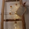 Christmas Tree Decoration Lights With Illuminated Bulb And Star For Holiday Festive Decor