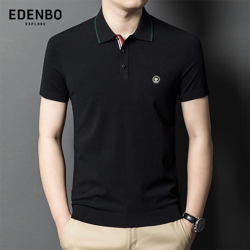 

Edenbo Men s Summer Short Sleeve Polo Shirt 4XL