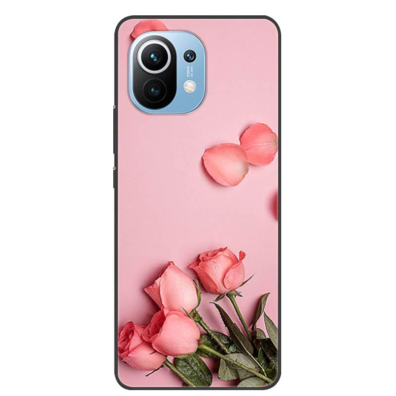 For Xiaomi 11 Lite 5G NE Case Protective Silicone TPU Phone Cases for Xiaomi Mi 11 Lite 5G Shockproof Covers 11Lite Soft Fundas