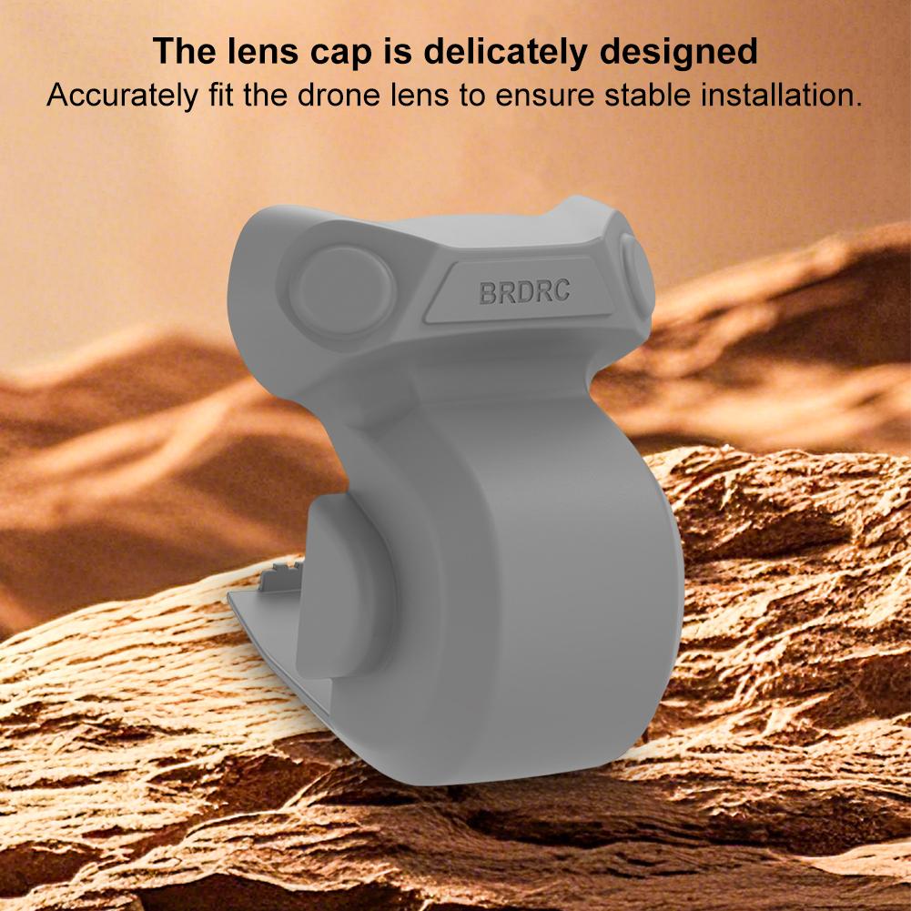 For DJI AIR 3S Drone Gimbal Lens Protection Cover Dustproof Lens Protection Cover Cap Protective Gimbal Cover Drone Accessories