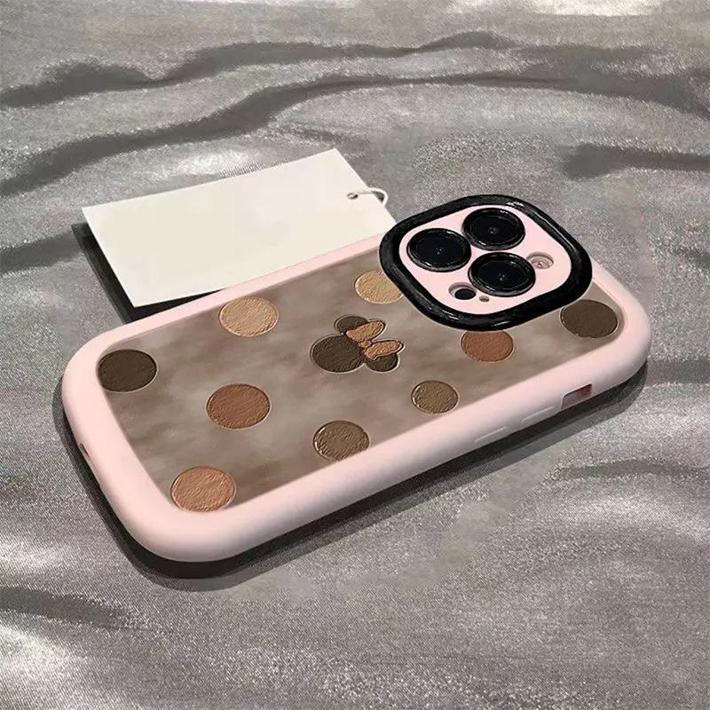 Oil Painting Minnie Applies To Apple 16 Mobile Phone Case 13 Protective Case Apple 15/1 4 Anti-drop 12 Creative 11 Soft Case
