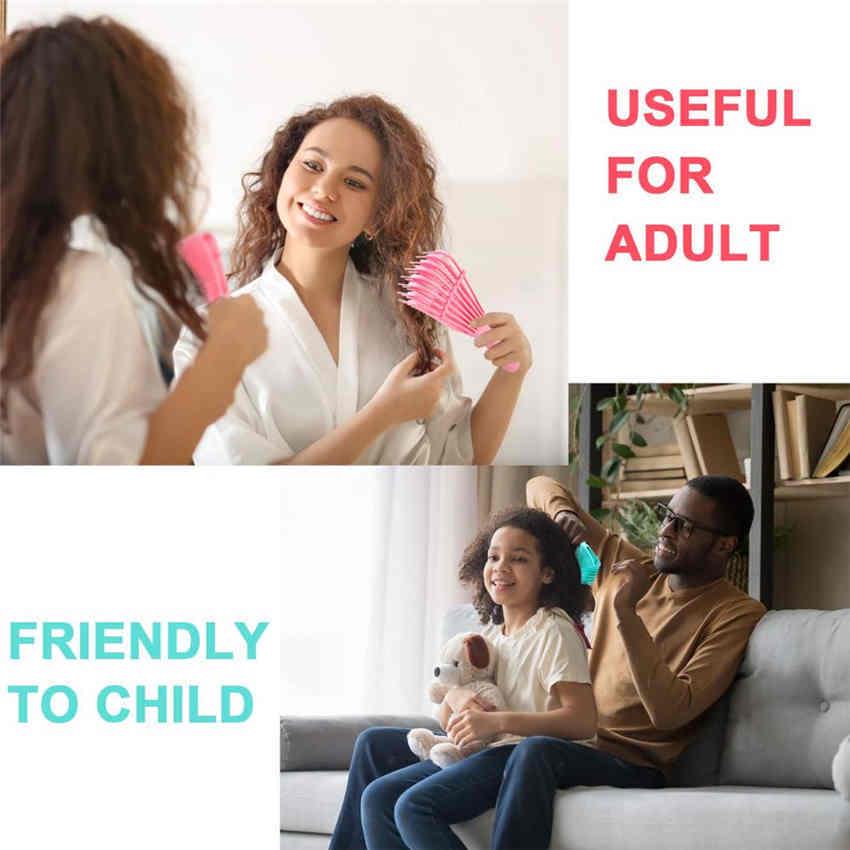 Detangling Hair Brush Scalp Massage Hair Comb Detangling Brush For Curly Hair Brush Detangler Hairbr