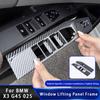 LHD Car Window Lifting Switch Panel Frame Sticker Car Door Button Frame Trim Cover Auto Accessories For BMW X3 G45 2025