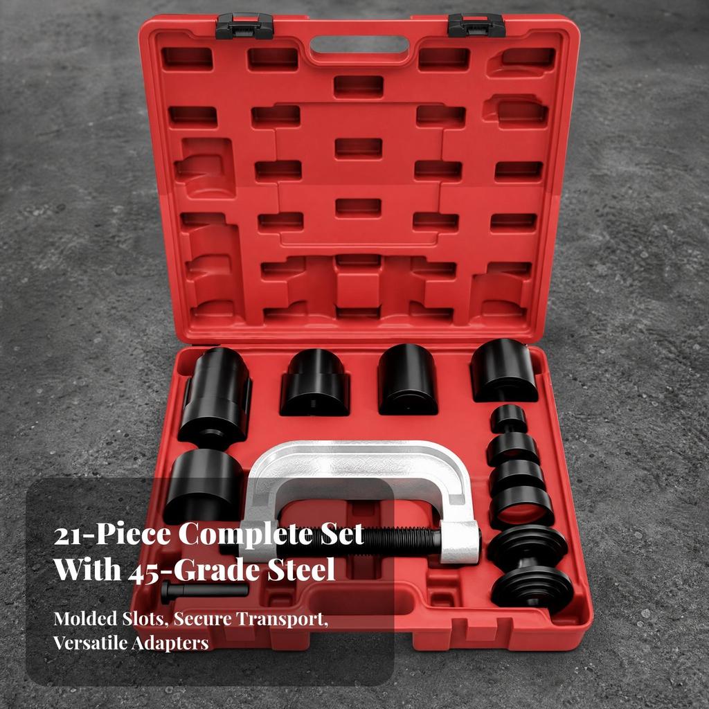 Ball Joint Press Kit with Carrying Case Professional Grade for Mechanics