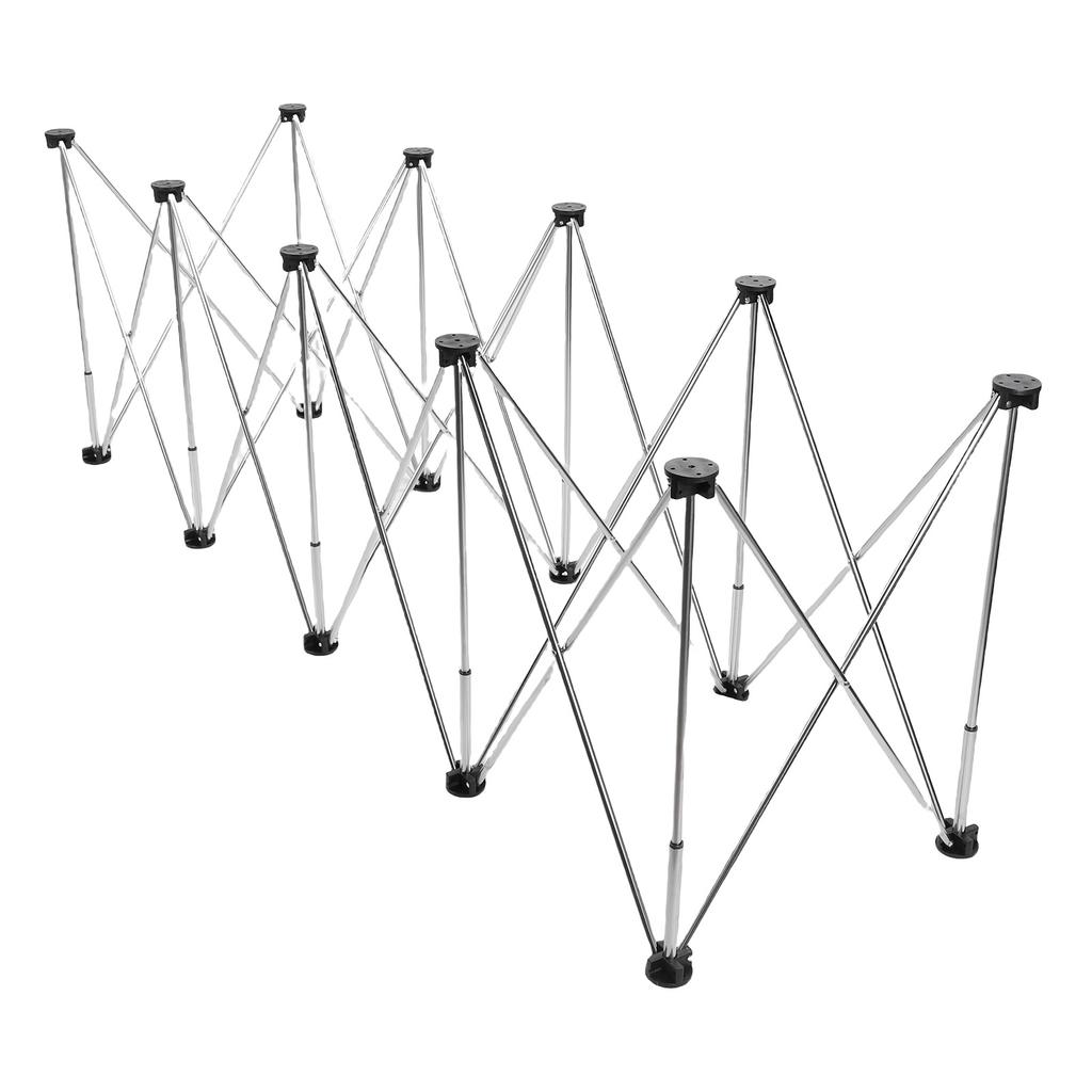 Portable Workbench 10 Legs 1000kg Bearing Capacity Multifunctional Folding Work Table for Woodworking Construction