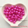 DIY Handmade Materials: 4-20mm Colored Round Loose Beads, ABS Imitation Pearls for Beading and Accessories