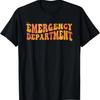 Groovy Notfallkrankenschwester ED-Krankenschwester ER Notaufnahme T-Shirt