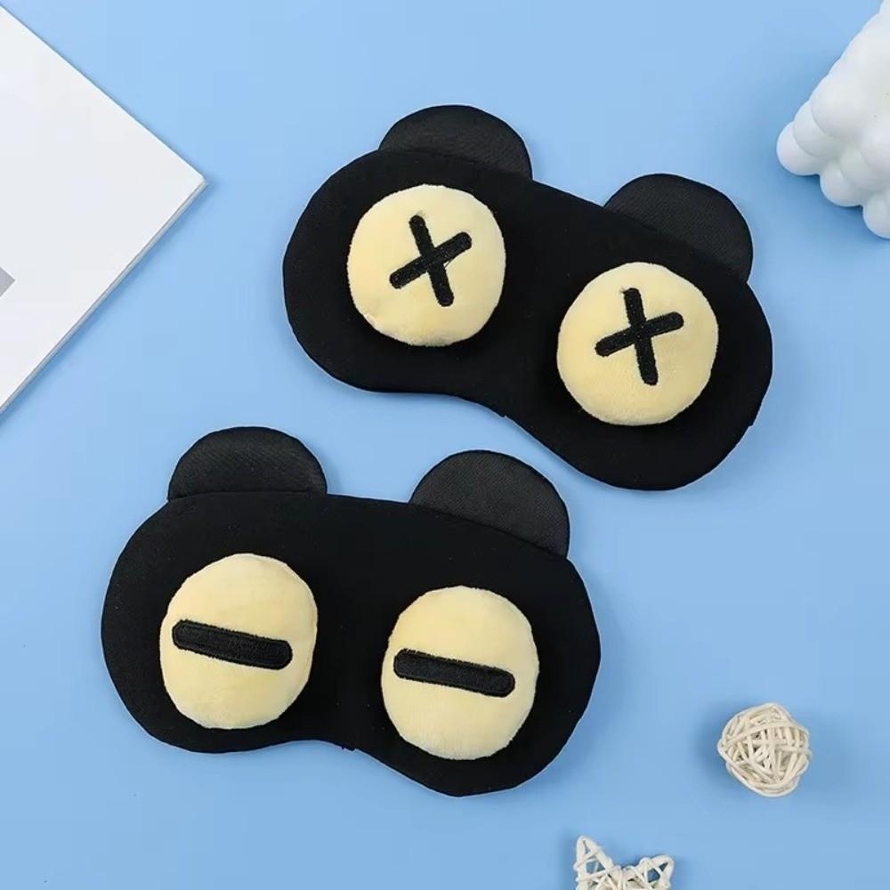 Cartoon Plush Sleep Eye Mask Skin-friendly 3D Eye Mask Lovely Plush Sleep Mask  Dream Night