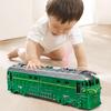 Inertia Spray Train Led Light Sound Toy For Boys Night Market Play