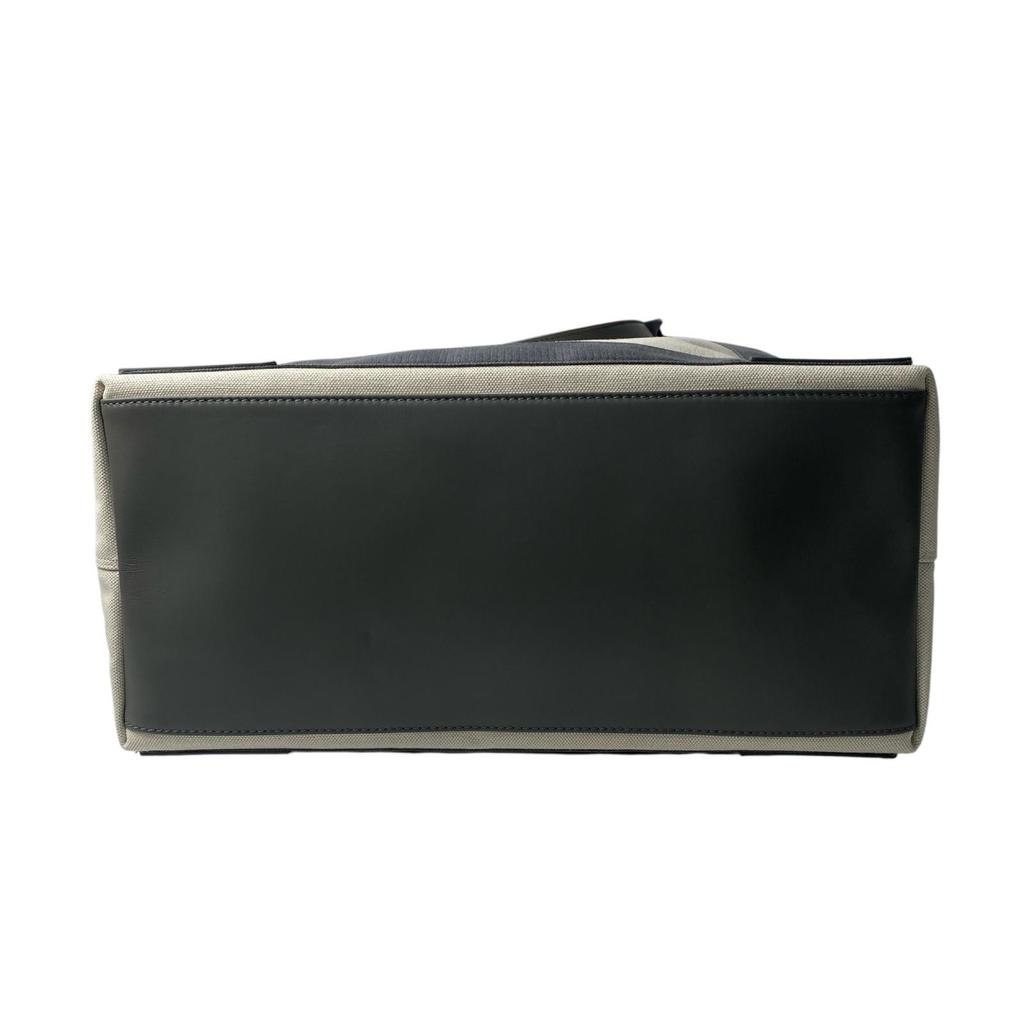 Used BALENCIAGAHandbag gray/Ivory canvas/leather Women