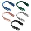 Mini Bladeless Neck Fan with USB Charging 4000mAh Portable Cooling Fan 3 Speeds 7H Battery Light Quiet Travel Fan for Outdoor Travel Office