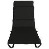 Sun Lounger Cushion GEMERT 100percent  Polyester Black