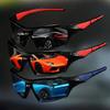 3PCS New Sport Polarized Sunglasses Unisex Wrap-Around Design Suitable for Cycling Fishing Outdoor Activities