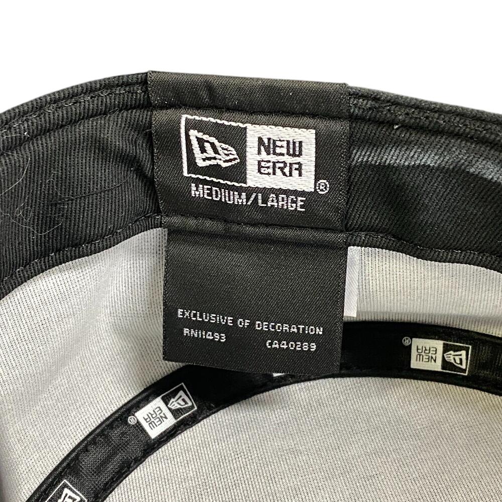 New Era 205791 23273 Bucket Hat PVC Hat Black PVC Mens Used