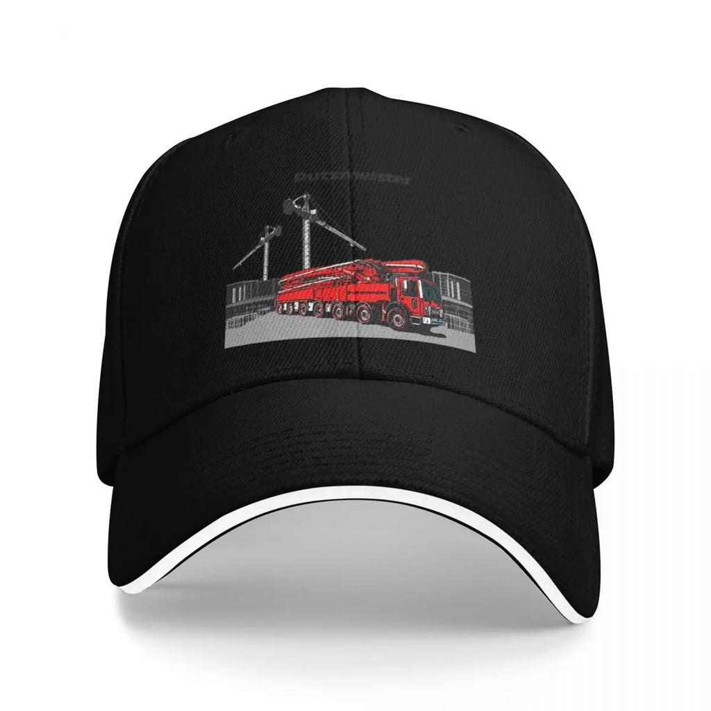 Putzmeister m concrete pump Baseball Cap Horse Hat Uv Protection Solar Hat Military Tactical Cap Golf Hat Designer Unisex Womens