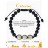 New Natural Stone Amethysts Bracelet with Card 8mm Pink Quartz Fluorite Beads Bracelet Adjustable for Women Men Couple