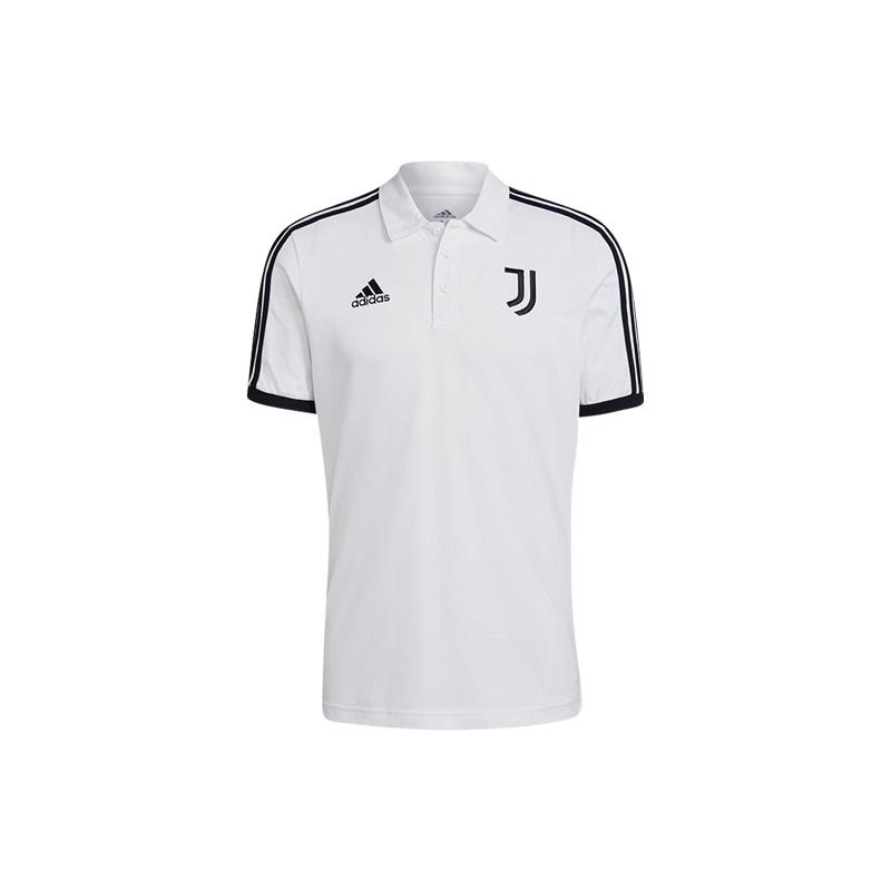 adidas 21-22 Season Juventus Soccer/Football Casual Training Short Sleeve Polo Shirt White Men s GR2932 XXL