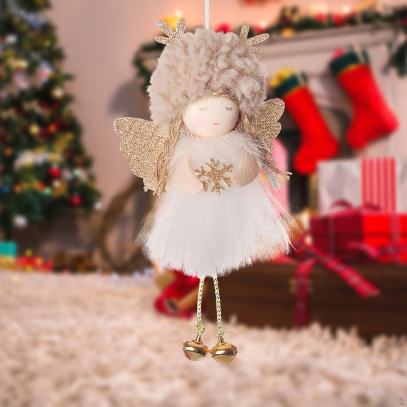 

Рождественская елка подвесное украшение ангел кукла кулон украшение для гостиной кофейный