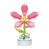 Decorative Potted Preserved Fresh Flower Educational Assembled Toys Small Particles Compatible with Lego Children's Educational Toy Building