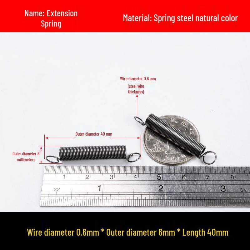 Stainless Steel Spring Hook for Microwave Oven Handle, Wire Diameter 0.6/0.7