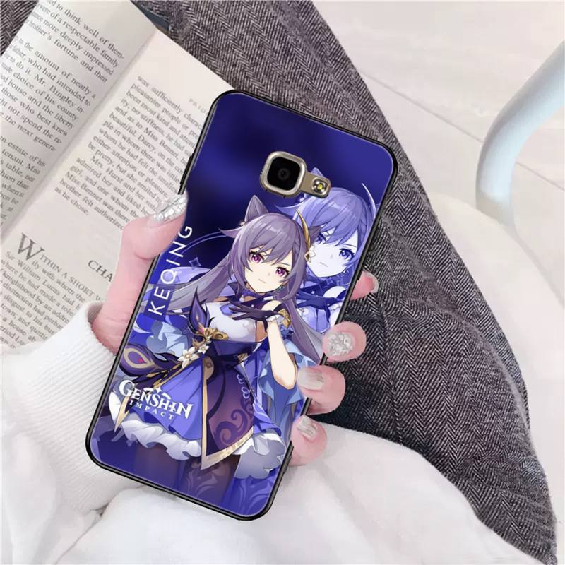YNDFCNB Genshin Impact Phone Case for Samsung A6 A8 Plus A7 A9 A20 A20S A30 A30S A40 A50 A70