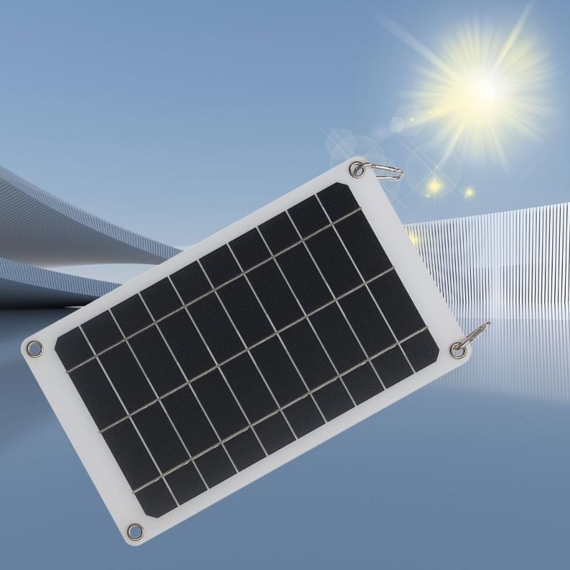 High Efficiency Lightweight Solar Charges 10W 5V IP65 Waterproof Flexible Designs Solar Panel For Outdoor Activity