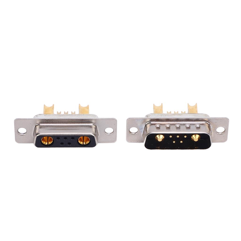 D SUB Power Connector IP68 Waterproofing 20A High Current Through Hole Mounting for Balanced