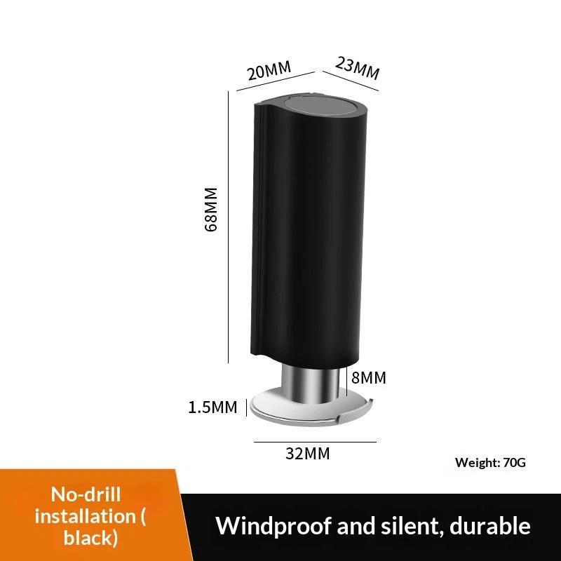 

1 шт. Ветрозащитный дверной стопор-присоска, основание дверного стопора, нержавеющая сталь, магнитный дверной стопор, домашний прочный держатель для дверной фурнитуры A1