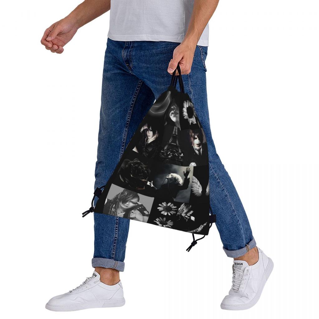 The Gazette Backpacks Multi-function Drawstring Bags Storage Bag Book Bags for Man Woman Students