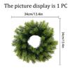 Christmas Wreaths Home Decor Party Wedding Decorative Garland Crafts Artificial Plants Simulation Pines Needles Rattan Wreaths