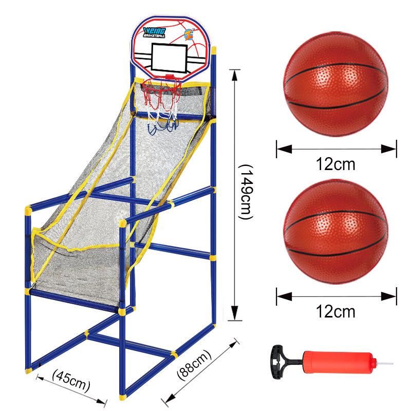 Portable Detachable Basketball Hoop for Kids - Indoor & Outdoor Sports Toy