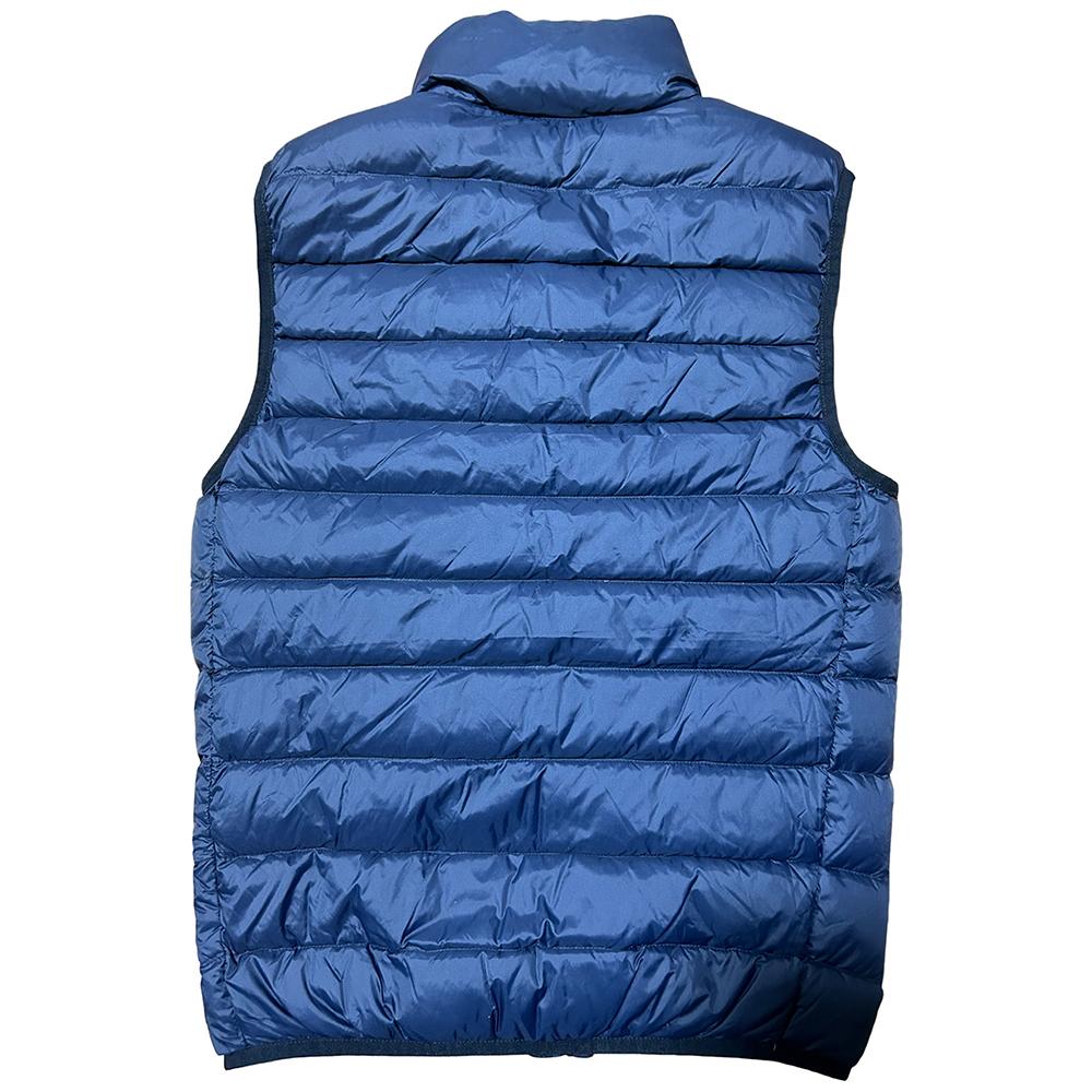 Polo Ralph Lauren Small Pony Logo Embroidered Zippered Sleeveless Fitted Down Jacket Men Jackets Navy-Blue MNPOOTW1N210042-B82