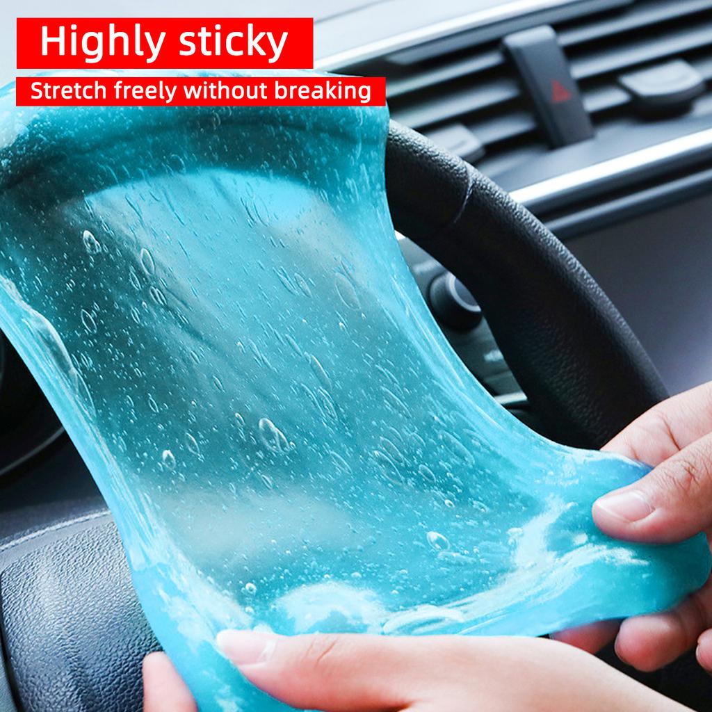 Car Cleaning Gel Car Cleaning Soft Glue Air Conditioner Air Outlet Cleaning Mud Multi-Function Car Cleaning Dust Removal Gel 70g
