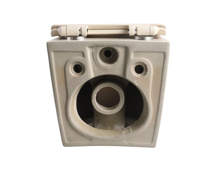 Interno 49 CM Tornado Wall-Hung Toilet Bowl With Seat W/O Beige Matt