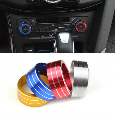 For Ford Focus 3 MK3 MK3.5 2014 2015 2016 2017 Sedan ST RS Station Wagon Car AC Heat Control Switch Trim Ring Cover
