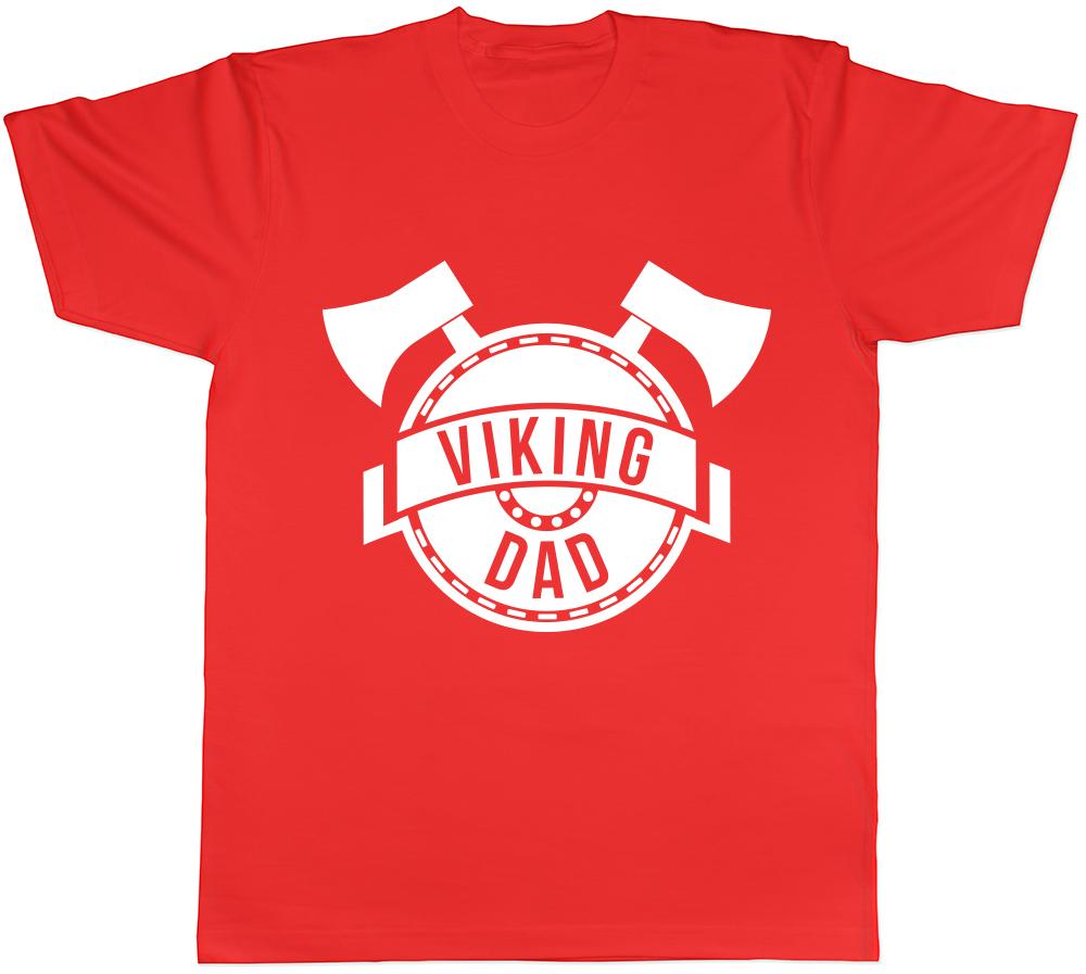 Viking Dad Fathers Day Birthday Unisexs TShirt Tee