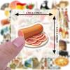 35pcs-100pcs Cultural Spain Stickers Vibrant Culture Travel Stickers Food Stickers For Notebook Luggage Mobile Phone Cup