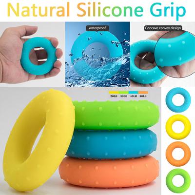 20-50LB Power Exerciser Wrist Muscle Ring Hand Grip Finger Strength Training
