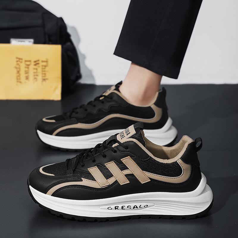Herrenschuhe Frühling neu vielseitig Dad-Schuhe dicke Sohle verschleißfest atmungsaktiv Studenten Freizeit Sportschuhe