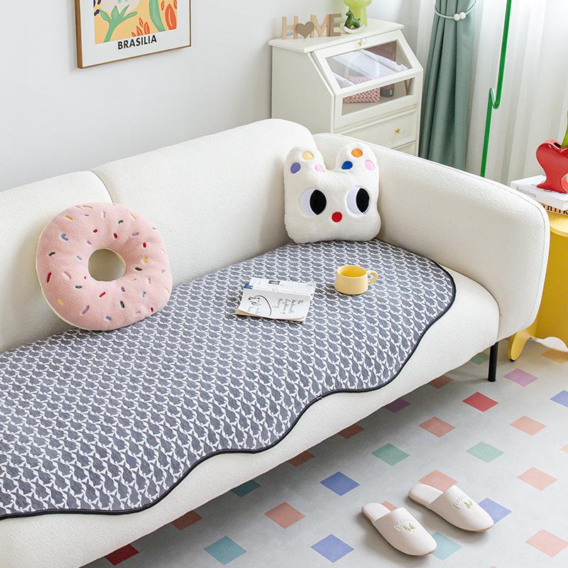 Cartoon Shaped Sofa Cushion Summer Sofa Cushion Irregular Non-Slip Cushion Sofa Slipcover