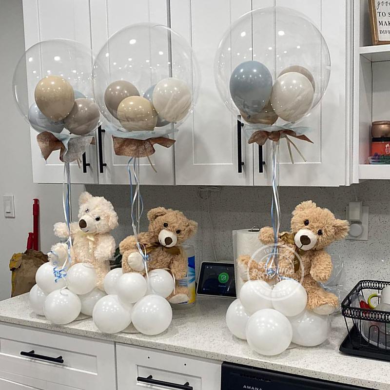 81Inch Balloon Column Stand Kit Set Adjustable Ballon Holder Base Wedding Birthday Party Decoration Baby Shower Favors Christmas