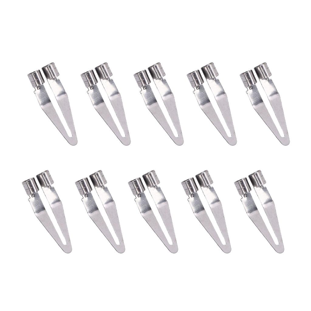 10PCS Welder Soldering Iron Tip Head 45 Degrees Elbow Adjustable Welder Smoothing Tip Head Replacement