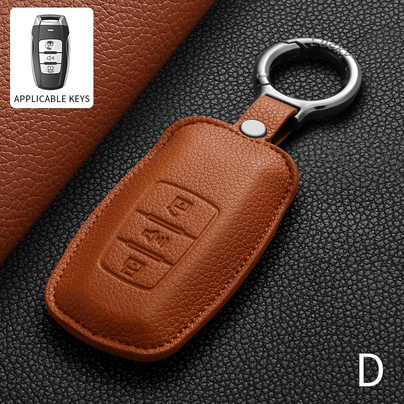 Car Smart Key Case For Great Wall Haval Jolion Joico Jollein F7 H6 H3 H9 Jolyon F7H Dargo Remote Key Cover Fob Holder Keychain